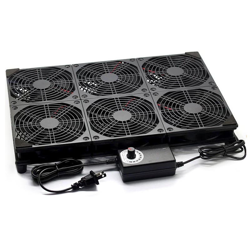 Chladički ventilator za ruter i set-top box – ABS, hidraulički ležajevi, 2800 RPM, tih rad, podesiva brzina