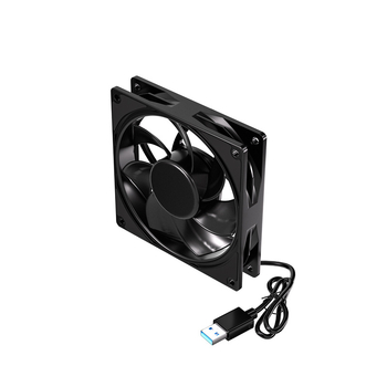 Ventilator de răcire pentru carcasa, 5V, axial, 1800 RPM, rulment cu baie de ulei, răcire cu aer