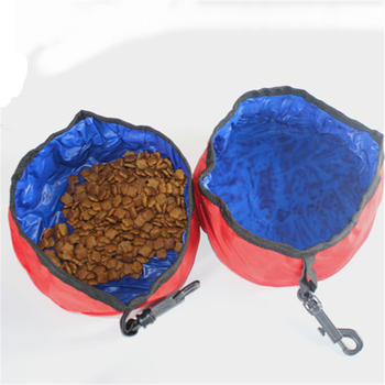 Φορητή κούπα σκύλου από Oxford ύφασμα, διπλωτό σχέδιο, αδιάβροχη, εύκολη μεταφορά