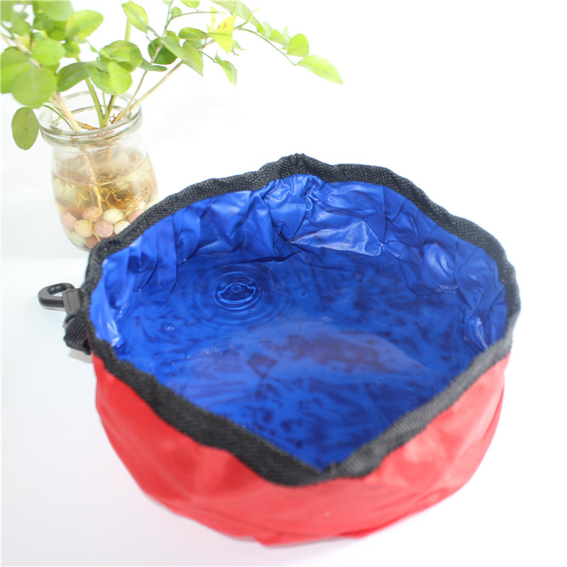 Φορητή κούπα σκύλου από Oxford ύφασμα, διπλωτό σχέδιο, αδιάβροχη, εύκολη μεταφορά