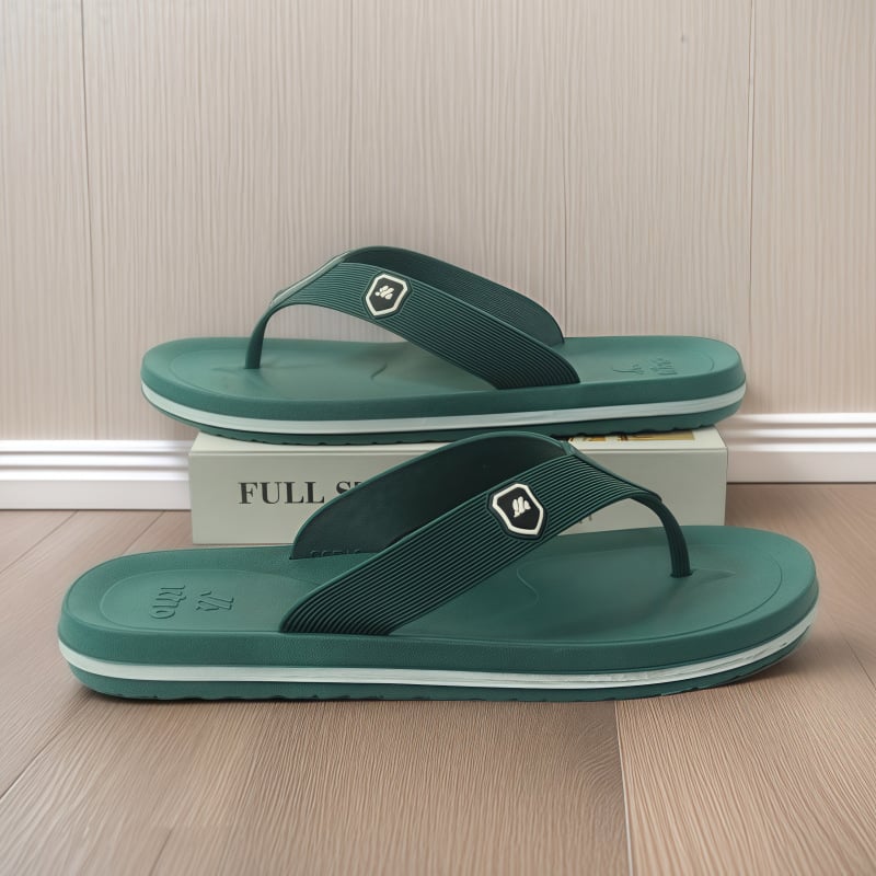 Muške PVC japanke s otvorenim prstom, PVC đon, Injection-molded tehnologija, zatvaranje remenom