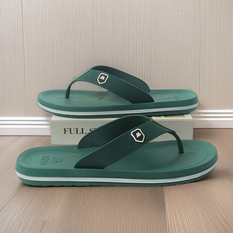 Muške PVC japanke s otvorenim prstom, PVC đon, Injection-molded tehnologija, zatvaranje remenom