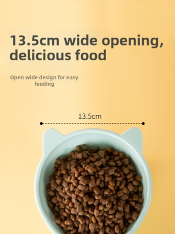 Μπολ γάτας με ανυψωμένο πόδι και στήριξη για τον λαιμό, αντιδιαρροικός σχεδιασμός για φαγητό και νερό κατοικίδιων (Υλικό: Άλλο; Προορίζεται για: Γάτες; Κατηγορία: Αξεσουάρ σίτισης κατοικίδιων ζώων; Αυτόματη σίτιση: Όχι)