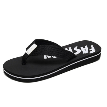 Muške papuče za plažu – Korejska verzija, tkani gornji dio, EVA đon