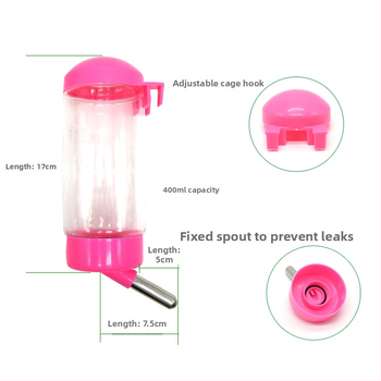 Wanmite πλαστικό κρεμαστό ποτιστήρι για κατοικίδια – χειροκίνητη τροφοδοσία