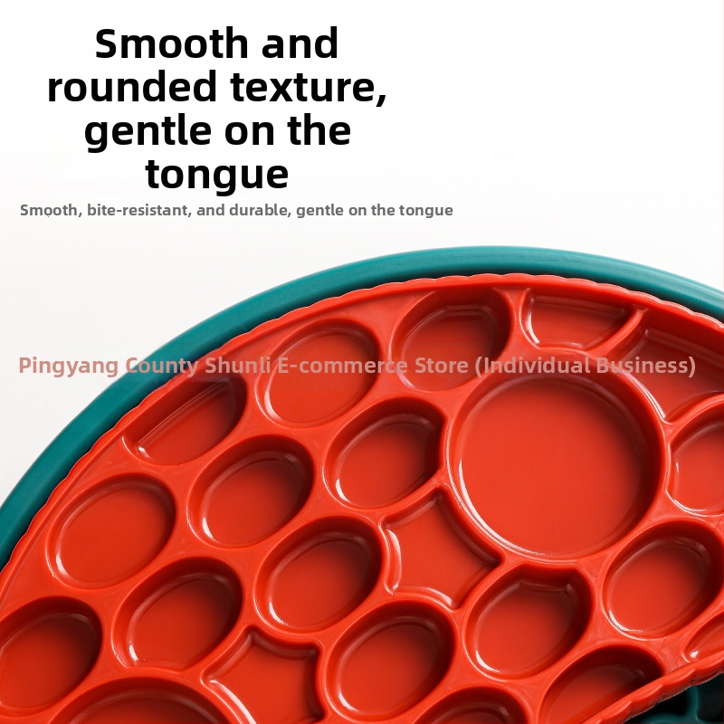 Πολυλειτουργικό μπολ τροφής για κατοικίδια από PP, αργή πρόσληψη και επιφάνεια γλείψιματος - Κωδικός XL-001, 24 τεμάχια, Κατηγορία: Τροφή κατοικίδιων