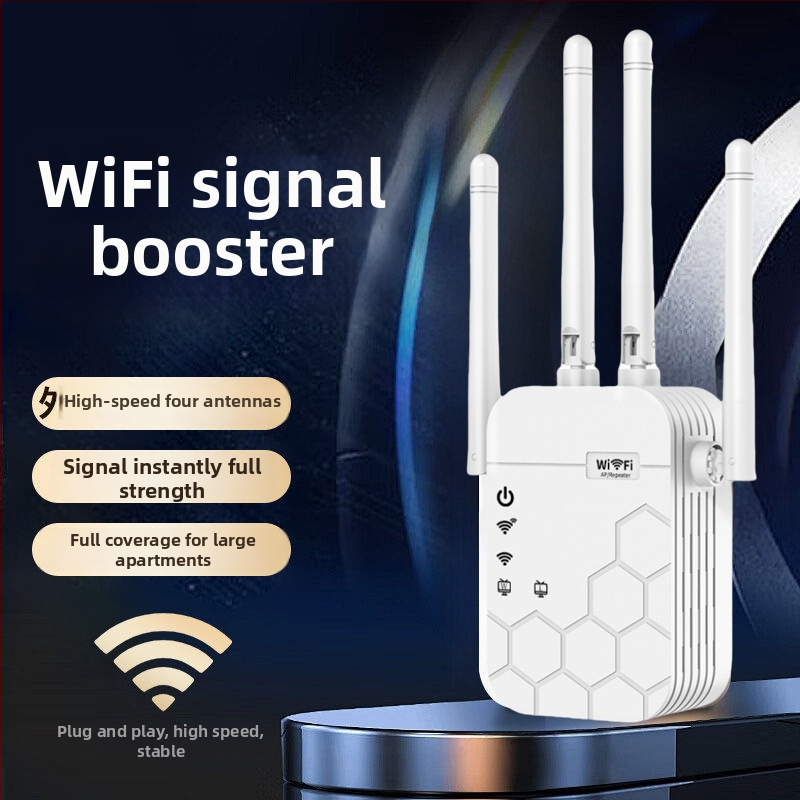 WiFi repeater sa šest antena | 1200 Mbps | pokrivenost 300 m | 802.11ac | kroz zid