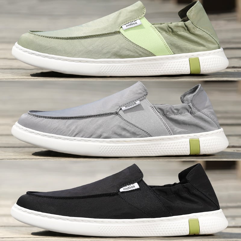Muške casual slip-on mokasice s gornjim dijelom od brušene kože, potplat od breskvnog drveta, Goodyear šav, ljeto