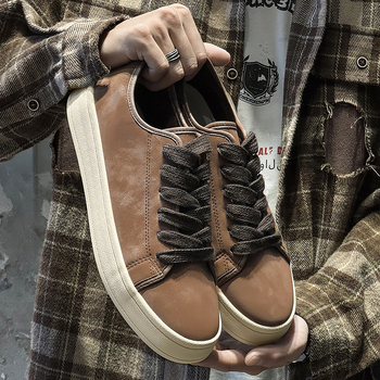 Afanting férfi sportcipő – kerek orrú, textil felsőrész, vulkanizált gumi talp, fűzőkkel záródó, könnyű