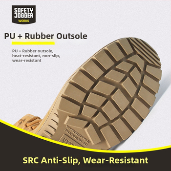 Pantofi de protecție pentru muncă, înalți, cu protecție la lovituri, perforare, antistatice, rezistenți la uzură, talpă antiderapantă