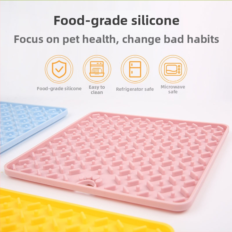 Μάτ γλείψίματος κατοικίδιων από σιλικόνη για αργό φαγητό, Little Pet, κουτί 100 τεμάχια, τροφή για κατοικίδια
