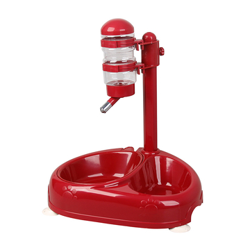 Πλαστικός διανομέας νερού για κατοικίδια με σχέδιο βεντούζας — κατάλληλος για γάτες και σκύλους, μη αυτόματη τροφοδοσία, LXGPET