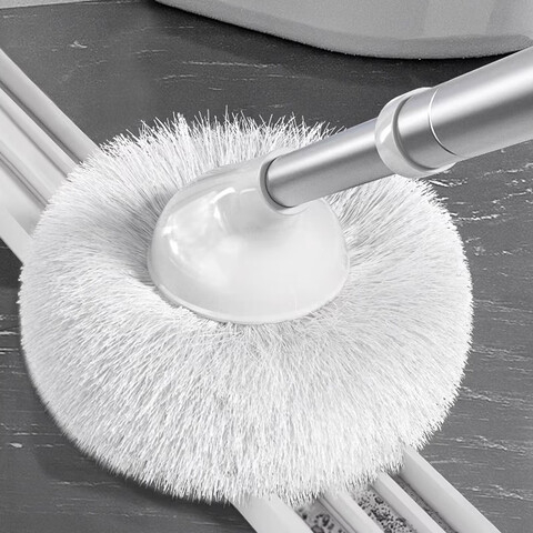 Βούρτσα καθαρισμού μπάνιου με τηλεσκοπική λαβή, απαλές τρίχες, χωρίς άρωμα, 400 g