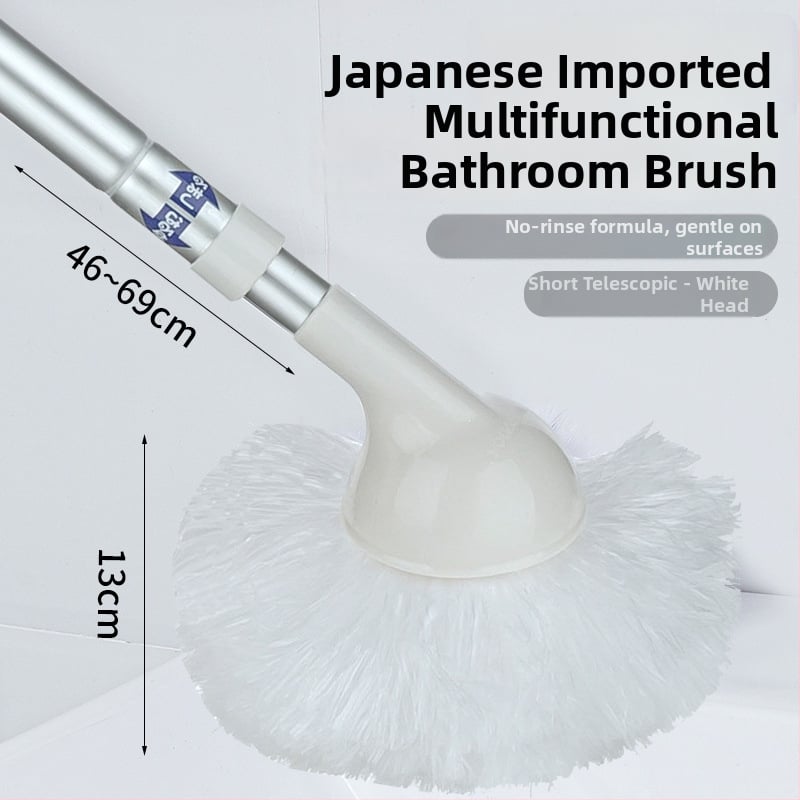 Βούρτσα καθαρισμού μπάνιου με τηλεσκοπική λαβή, απαλές τρίχες, χωρίς άρωμα, 400 g