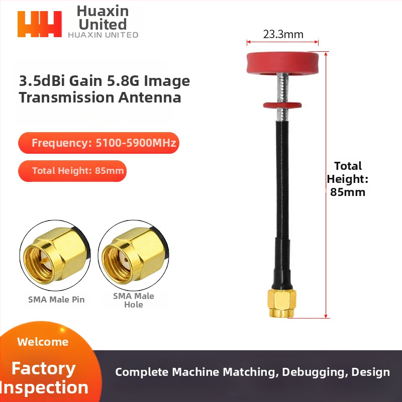 5,8 GHz FPV anténa pre prenos videa pre UAV – vysoký zisk, odolná voči rušeniu, omni‑smerová