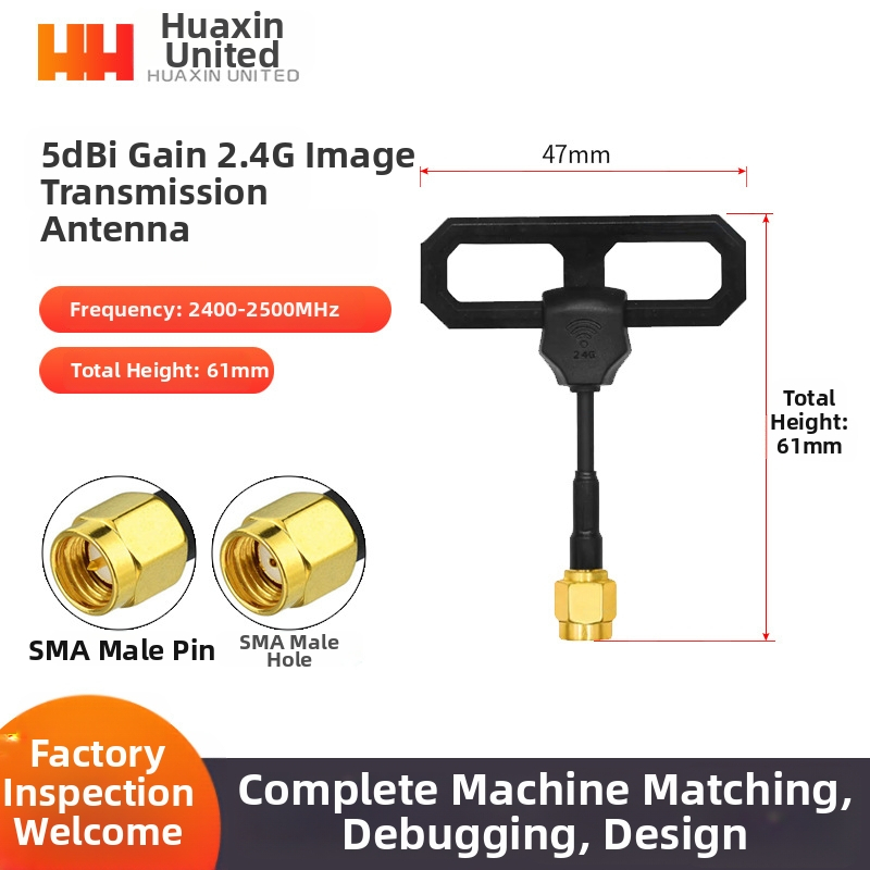 5,8 GHz FPV anténa pre prenos videa pre UAV – vysoký zisk, odolná voči rušeniu, omni‑smerová