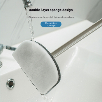 Sen βούρτσα καθαρισμού μπάνιου με κεφαλή από μελαμινώδες σφουγγάρι για πλακάκια και τοίχους, 58 g