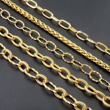 Nerđajući čelik lanac hadjih kostiju nakit - elektroplating, URKAY, proljeće 2025