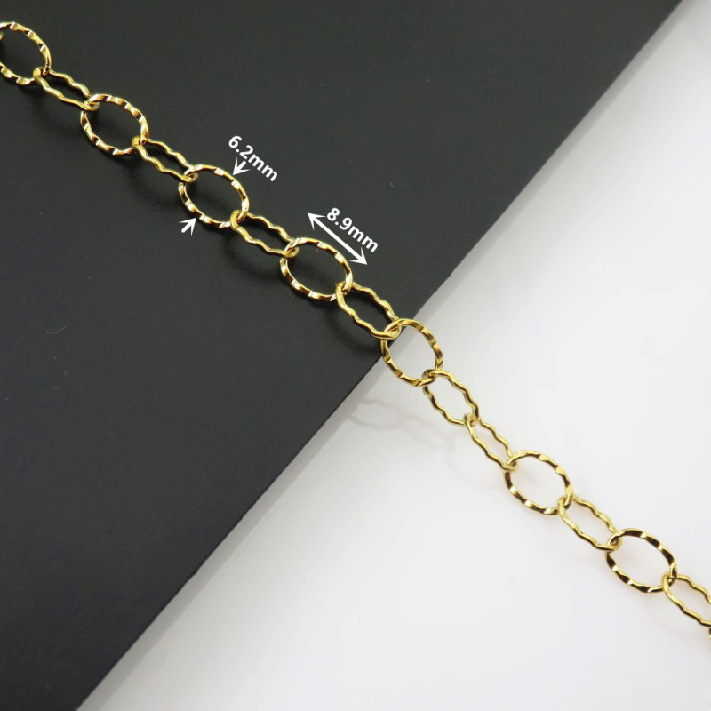 Nerđajući čelik lanac hadjih kostiju nakit - elektroplating, URKAY, proljeće 2025