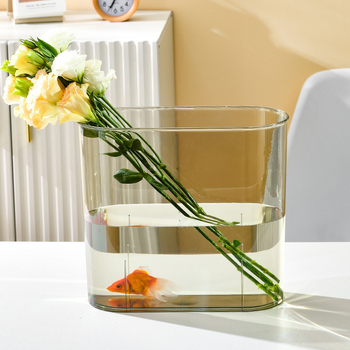 Οβάλ πλαστικός κάδος απορριμμάτων γραφείου, 10 L, χωρίς καπάκι