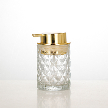 Γυάλινα δοχεία διανομής με αντλία για απολυμαντικό χεριών και σαμπουάν – σετ, προσαρμοστικό, επίστρωση ψεκασμού, καλλυντική συσκευασία