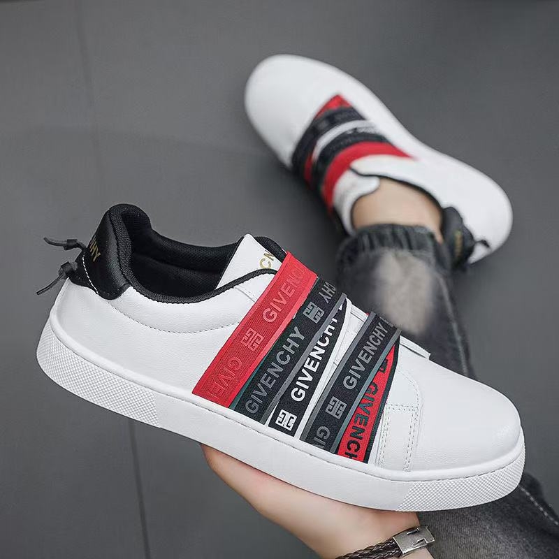 Muške tenisice – Harajuku inspiriran stil, prozračne slip-on tenisice s elastikom; gornji dio koža; EVA ulošak; gumena potplata