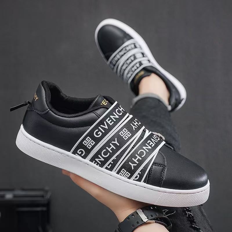 Muške tenisice – Harajuku inspiriran stil, prozračne slip-on tenisice s elastikom; gornji dio koža; EVA ulošak; gumena potplata