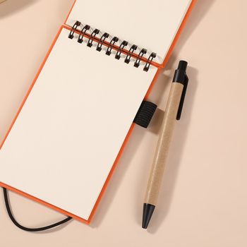 Xinlin džepni bilježnica s mogućnošću prilagodbe logotipa na korici, 50 unutarnjih stranica, težina 80 g