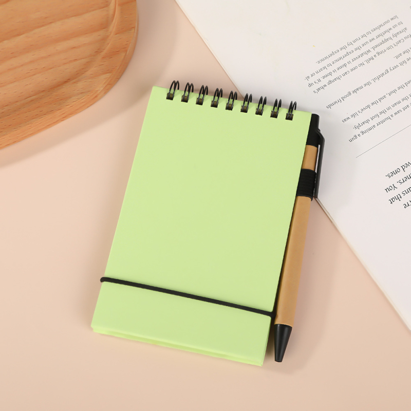 Xinlin džepni bilježnica s mogućnošću prilagodbe logotipa na korici, 50 unutarnjih stranica, težina 80 g