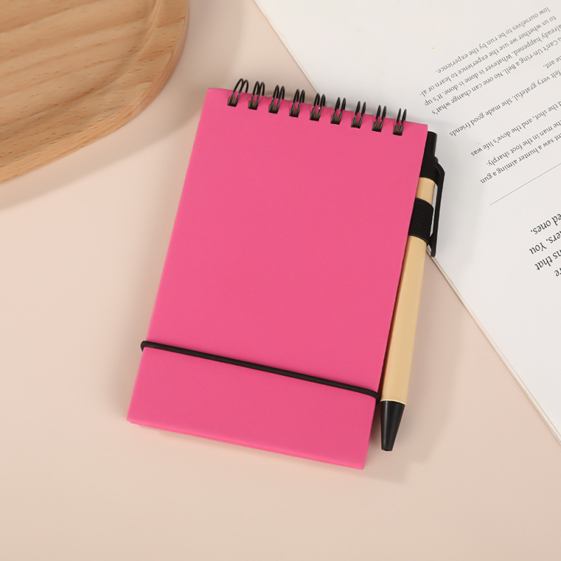 Xinlin džepni bilježnica s mogućnošću prilagodbe logotipa na korici, 50 unutarnjih stranica, težina 80 g