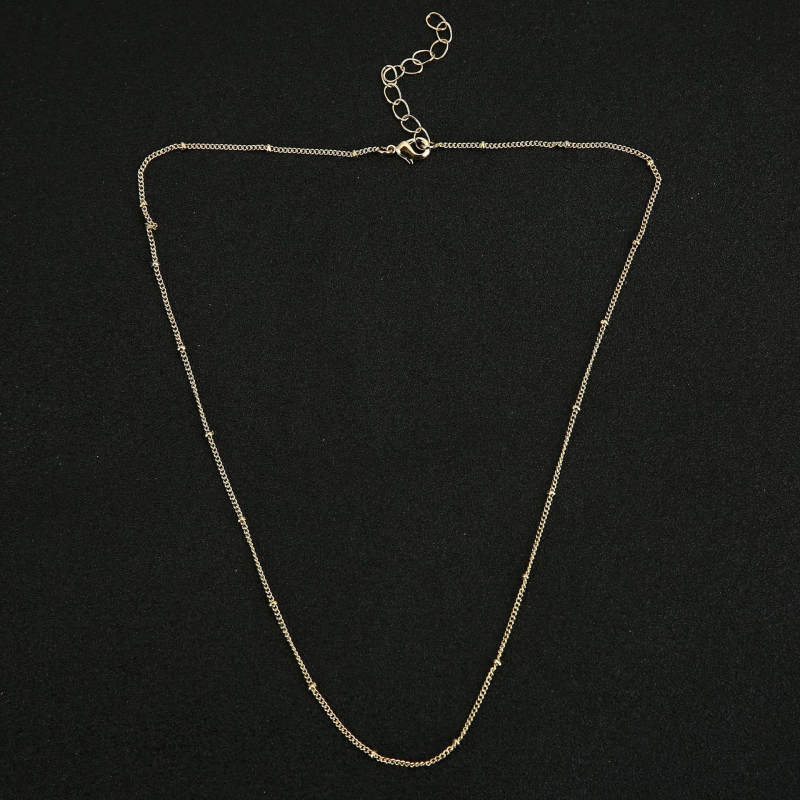 Bakreni lanac za ključnu kost, lanac od kostiju zmije, O-oblik veze, elektroplatiranje, model LT00-LT005