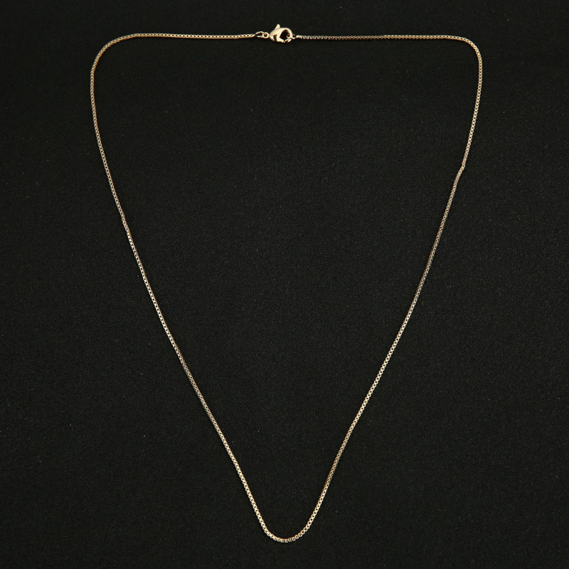 Bakreni lanac za ključnu kost, lanac od kostiju zmije, O-oblik veze, elektroplatiranje, model LT00-LT005