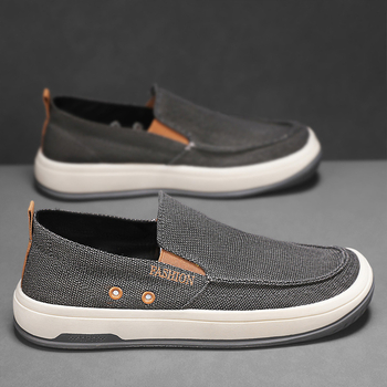 Muške platnene Slip-On tenisice, prozračne, ljetne, niskog profila, PVC đon