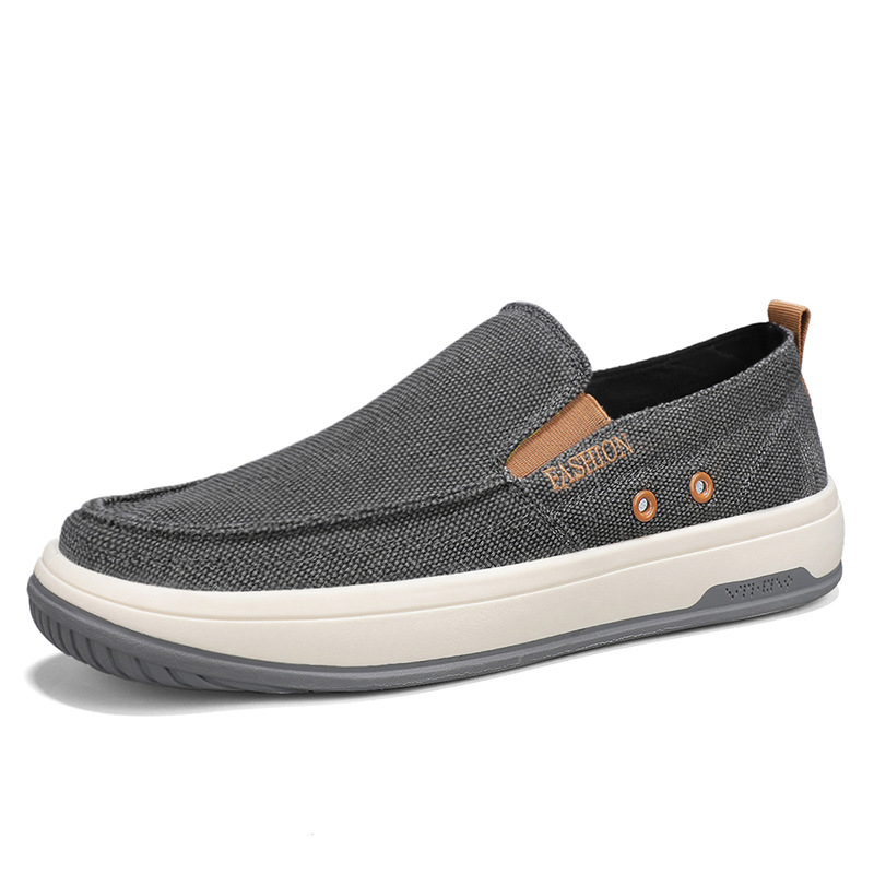 Muške platnene Slip-On tenisice, prozračne, ljetne, niskog profila, PVC đon