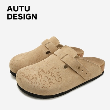 Muške mule tenisice — gornji dio od prave nubuk kože, EVA potplat, slip-on, ležerni stil, ljeto 2025