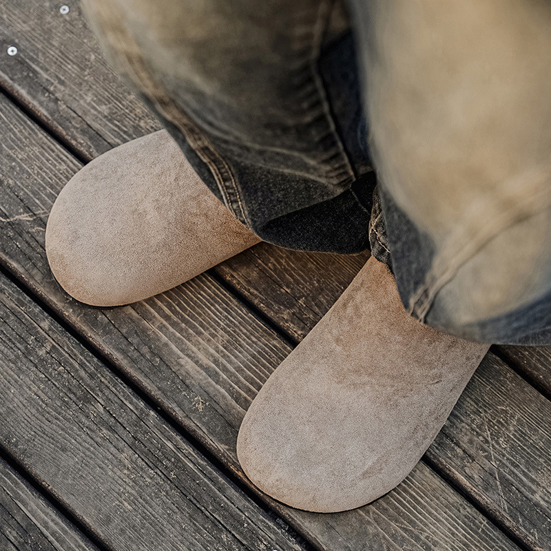 Muške mule u stilu Old Money, udobne slip-on cipele s sintetičkom kožom i EVA potplatom, Birkenstock serija