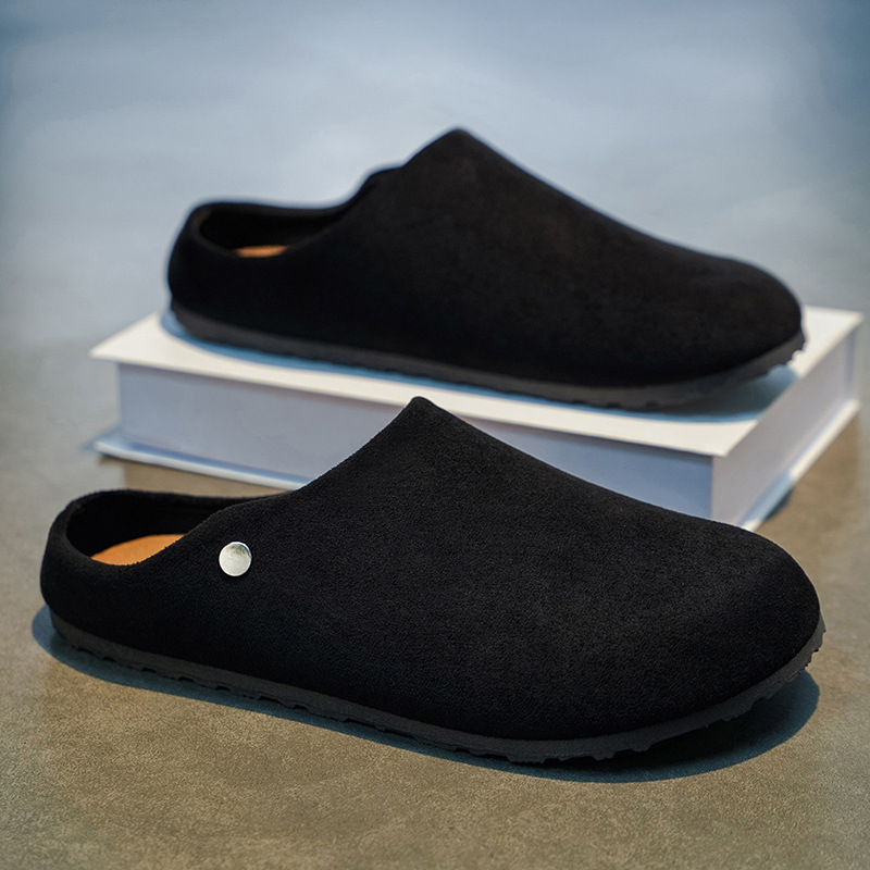 Muške mule u stilu Old Money, udobne slip-on cipele s sintetičkom kožom i EVA potplatom, Birkenstock serija