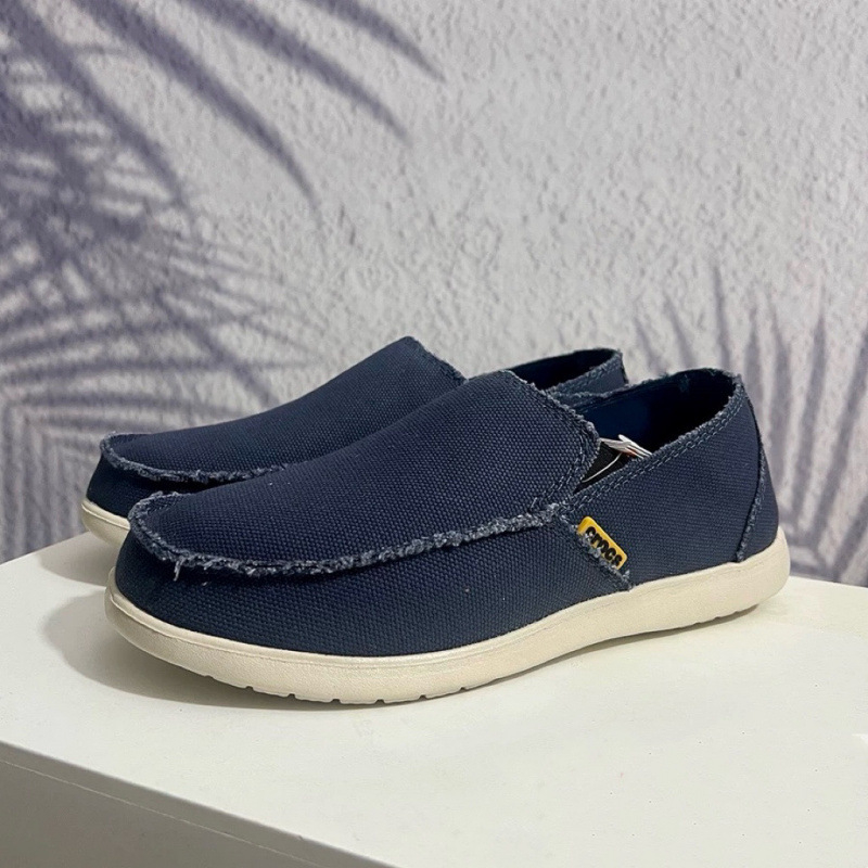 Muški platneni loafersi bez vezanja – prozračni, lagani, protuklizni, EVA taban