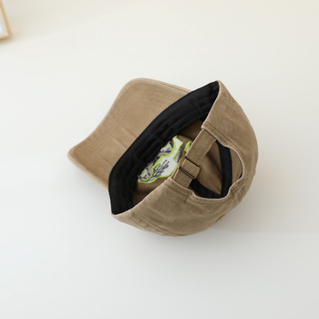 Παιδικό καπέλο μπέιζμπολ με κέντημα σε σχέδιο pickup truck, καμπύλη γείσο, κυρτός θόλος, βαμβακερό ύφασμα πάνω από 96%, κατάλληλο για ηλικίες 2-6 ετών