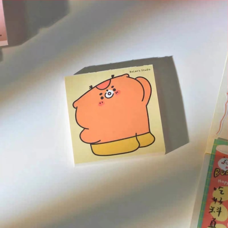 Blan Notițe Patchwork – Temă Ursuleț, Tipărire, Material: Alte