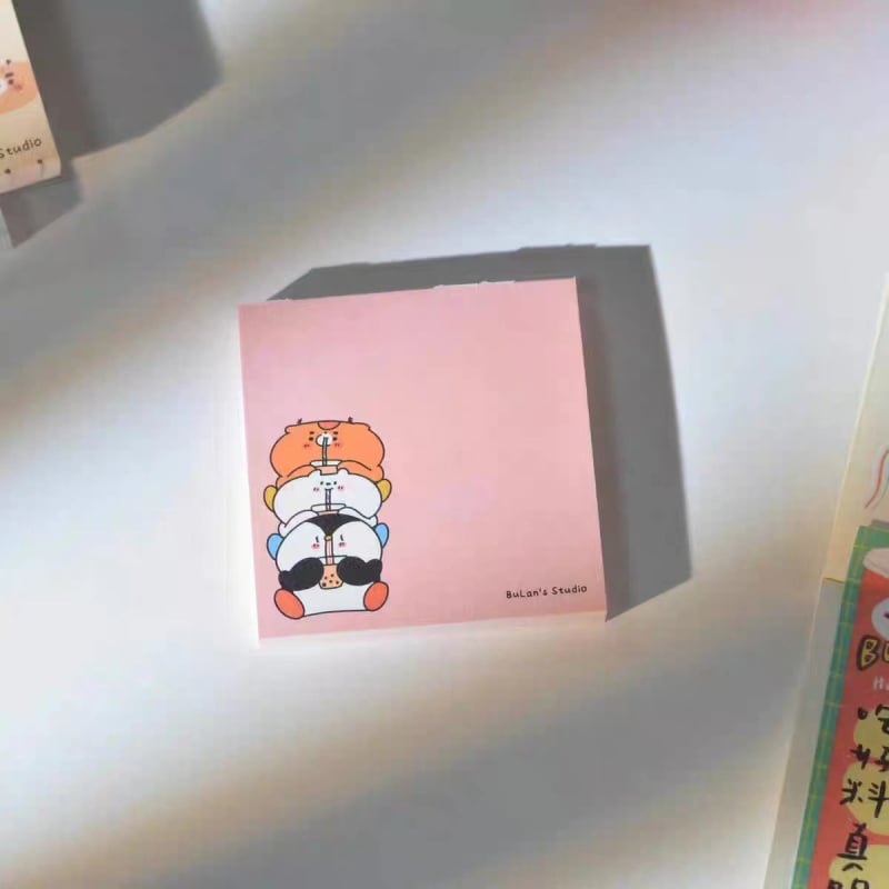 Blan Notițe Patchwork – Temă Ursuleț, Tipărire, Material: Alte