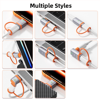 Toocki USB 4.0 пълен функционален адаптер — 80 Gbps пренос, 16K/8K при 60 Hz, универсална съвместимост, модел 240V2