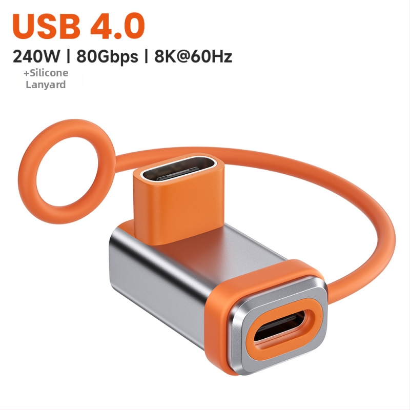 Toocki USB 4.0 пълен функционален адаптер — 80 Gbps пренос, 16K/8K при 60 Hz, универсална съвместимост, модел 240V2