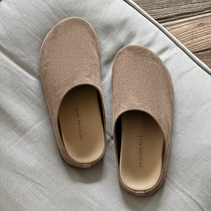 Muške mule u Birkenstock stilu, retro dizajn, debeli potplat, jednostavne za obuvanje, proljeće 2025