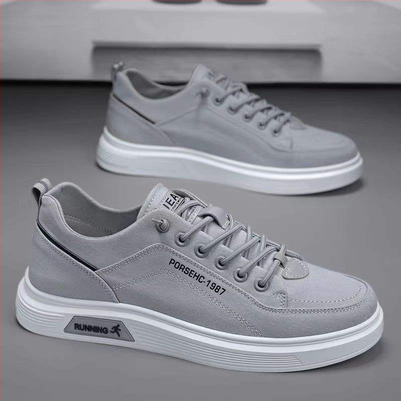 Muške platnene slip-on tenisice, niski profil, prozračne, lagane, PVC đon