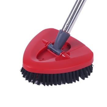 Τριγωνική κεφαλή αντικατάστασης βούρτσας για τον καθαρισμό τουαλετών και μπάνιου, συμβατή με τηλεσκοπική ράβδο, Mulberry Fruit, κυκλοφόρησε το 2024