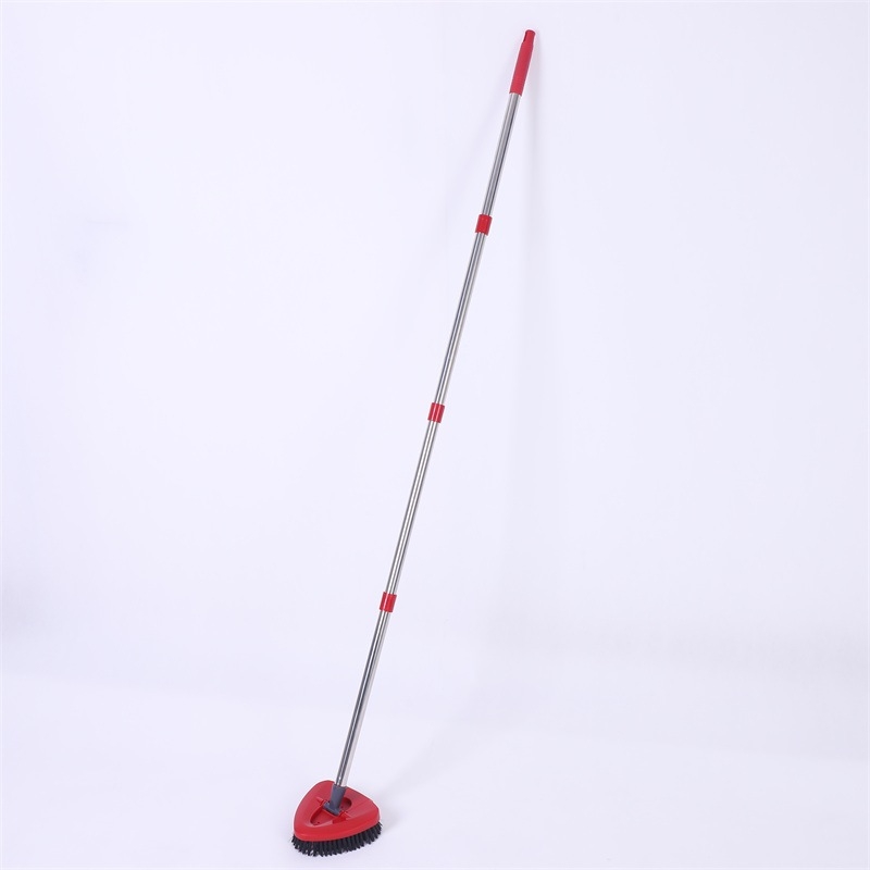 Τριγωνική κεφαλή αντικατάστασης βούρτσας για τον καθαρισμό τουαλετών και μπάνιου, συμβατή με τηλεσκοπική ράβδο, Mulberry Fruit, κυκλοφόρησε το 2024