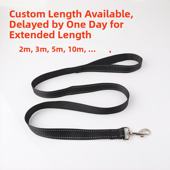 Yi Ao najlonska reflektirajuća pletena vodilica za velike pse, neproduživa, za obuku