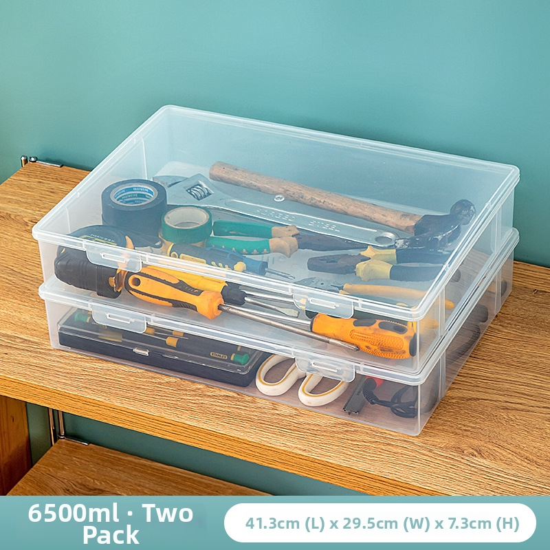 Kutija za organiziranje alata za stolnu upotrebu, PP plastika, kapacitet 2 L, prašinu otporna i pokrivena, model 3679/3644