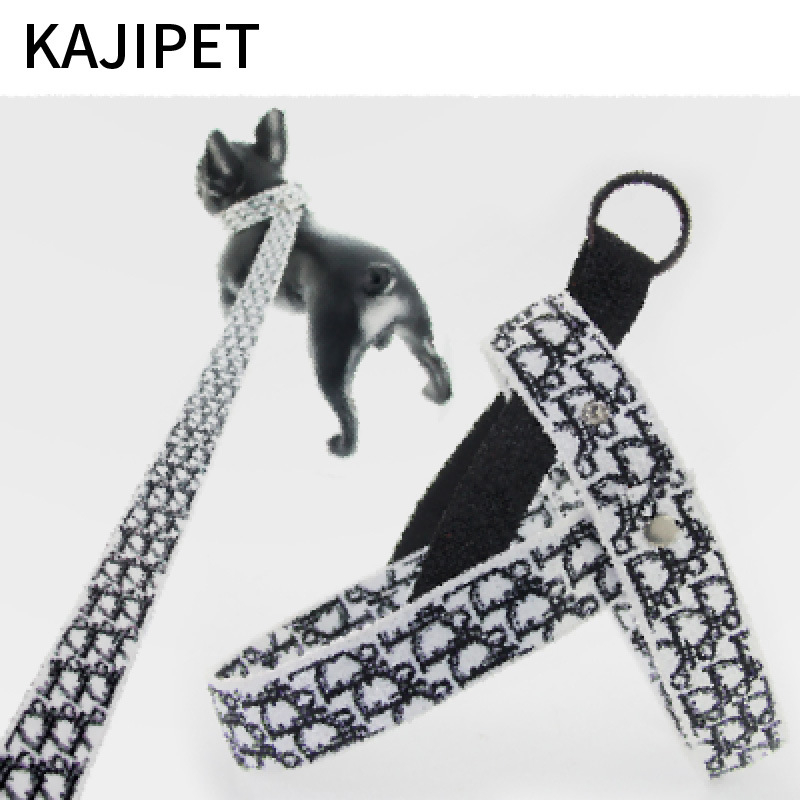 Kajipet najlonski harnes za psa, u vestnom stilu s izvlačnim povodcem